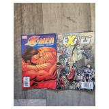2 Comic Books Exiles & X-Men