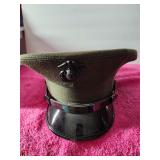 Vintage USMC Marines Army Military Officers Hat