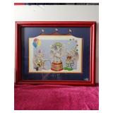 3 Elephant Circus Picture ( NEW ) NO SHIPPING