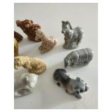 12 Vintage Porcelain  Animals