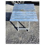 2' Aluminum Table Nice Condition