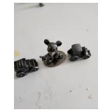 3 Disney Pewter Animals
