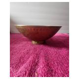 Vintage Solid Brass Candy Dish