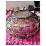 Vintage Carnival Bowl Likely By Federal Glass