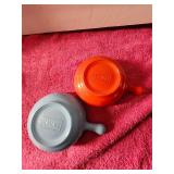 Vintage Mid Century Glasbake Nuko Design 1960's