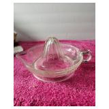 Pressed Or Depression Glass Reamer Citrus Juicer