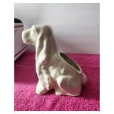 Vintage Cocker Spaniel Dog Planter