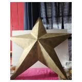 Metal Primitive Star Needs Painting( No Shipping )