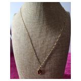 14K Solid Gold St.Christopher Chain & Charm