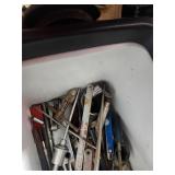 Cooler Half Full Of Tools