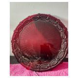 Vintage Avon Cape Cod 1876 Made In 1975 Ruby Red