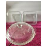 3 Pyrex Bowls 1 With Lid Nice ConditionNo Shipping
