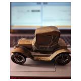 1916 Cast Iron (Chevy ?) Coin Bank