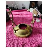 Brass Potpourri Dish Or Candle Holder