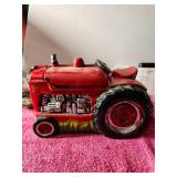 Tractor Cookie Jar Looks Like Farmall