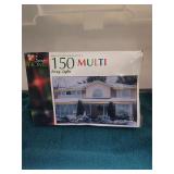150 Multi Swag Christmas Lights