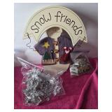 Christmas Ornaments & Door Hanger