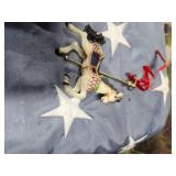 Porcelain Carousel Horse Christmas Tree Ornament