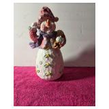 Carrot Nose Snowman Wooden I Think 14' Tall