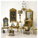 Spring Dollhouse Miniature Auction