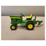 John Deere 140 Lawn & Garden Tractor with Single Bottom Plow - 7'L x 3'H