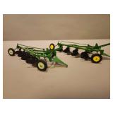 Oliver 4 Bottom Plow and John Deere 4 Bottom Plow - 13'L