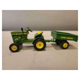 John Deere 110 Lawn & Garden Tractor with Yard Cart - 8'L x 2'H