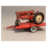 Tru - Scale Tractor and Flat Bed Trailer - 12”x6”