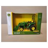 John Deere 2038R with Loader - ERTL
