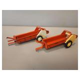 Allis Chalmers and Case Manure Spreader - 10'L