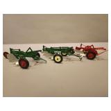 McCormick 2 Bottom Plow, Oliver 3 Bottom Plow and Oliver 4 Bottom Plow - 10'L