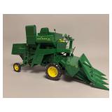 John Deere 55 Corn Special Combine with 335 Head - ERTL - 19”