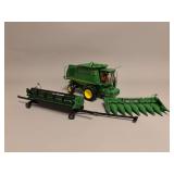 John Deere 9750 STS Combine with Corn & Bean Heads - ERTL - 12”