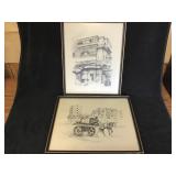2 Mary Rouffy Ink Originals