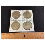 4 IKE Dollar Coins