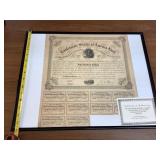 1863 $500 Confederate War Bond