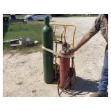 Oxygen & Acetylene bottles w/ Gauge & Hoses