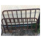 Antique Iron Bed Frame