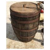 63 Gallon Wooden Barrel