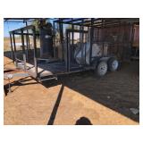 Trailer with Compressor