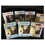 7 Funko Pop Bobble Heads