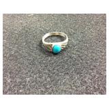 Turquoise Silver Ring