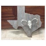 Texas Yard Art & Deer Skull