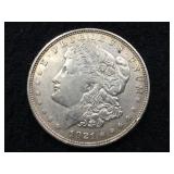 1921 Morgan Dollar AU