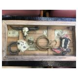 Cowboy Shadow Box