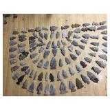 Variety of 100 Arrowheads