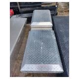 Aluminum Over the Rail Toolbox w / Dual Lid
