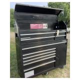 2pc Husky Toolbox with Wheels and Power Outlet