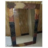 Mirror w/ Boot Wrapped Frame