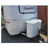 Dual Propane Cover-Polar White